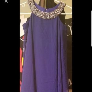 Royal blue dress 18w